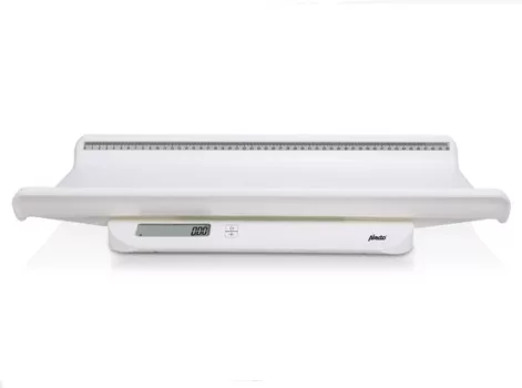 Alecto BC-10 babyweegschaal in wit, nauwkeurige en betrouwbare weegschaal, geschikt voor baby's en ook huisdieren, ideaal voor het volgen van groei en gewicht.