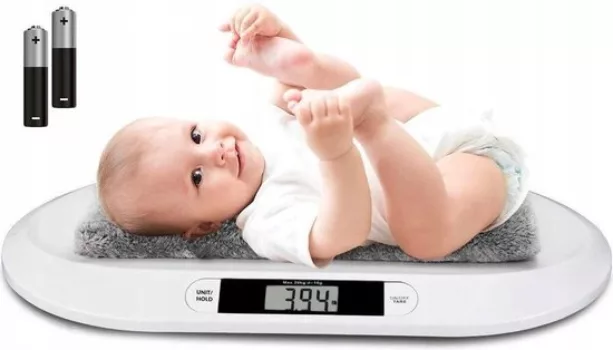 Esperanza EBS019 babyweegschaal, digitale weegschaal voor baby's en peuters, biedt nauwkeurige metingen en is ideaal voor het volgen van gewicht en groei van jonge kinderen.