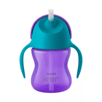 Avent rietjesbeker – een praktische kinderbeker met ingebouwd rietje, ontworpen voor gemakkelijk drinken en ideaal voor onderweg, stimuleert gezond en zelfstandig drinken.