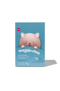 HEMA Nachtlampje – een eenvoudig en functioneel nachtlampje met zachte verlichting, ontworpen om een geruststellende gloed te geven en de slaapkamer van kinderen te verlichten tijdens de nacht.